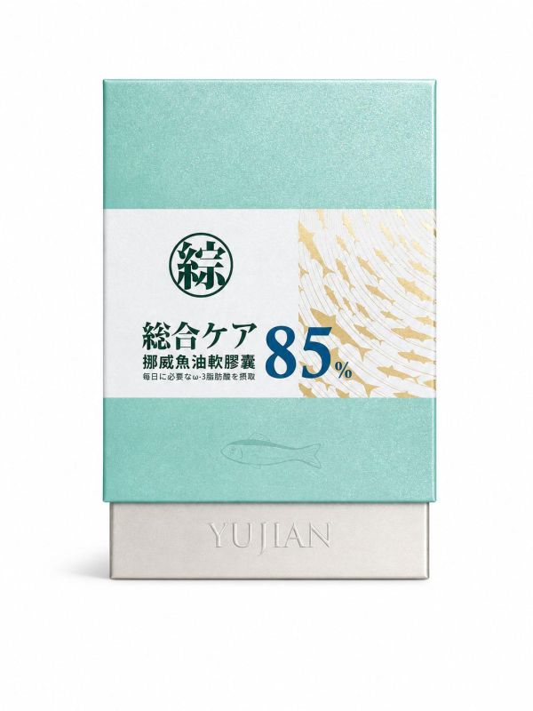 聿健 挪威魚油軟膠囊 60粒 
