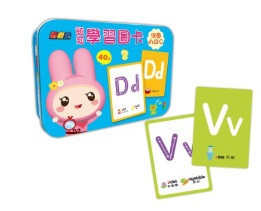 幼福｜忍者兔認知學習圖卡(鐵盒)-4款 幼福,忍者兔認知學習圖卡,鐵盒