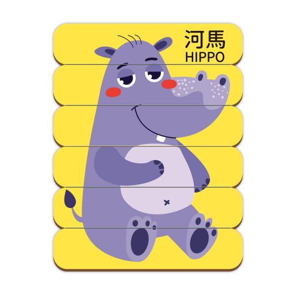 風車｜配對拼圖(冰棒棍)-2款 冰棒棍拼圖,配對拼圖,幼幼拼圖,動物拼圖,汽車拼圖,分類概念,手眼協調