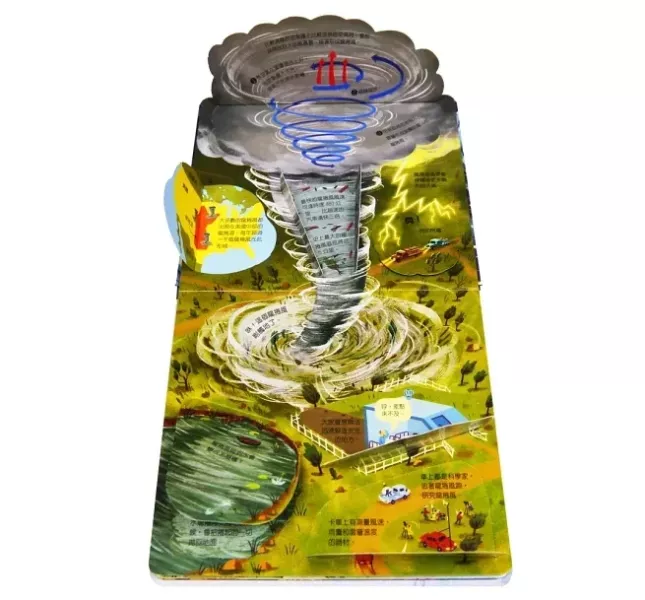 臺灣麥克｜Look inside系列-10款 翻翻書,科普繪本,互動繪本,職業探索,天氣知識,交通工具繪本,奇妙的身體,認識世界