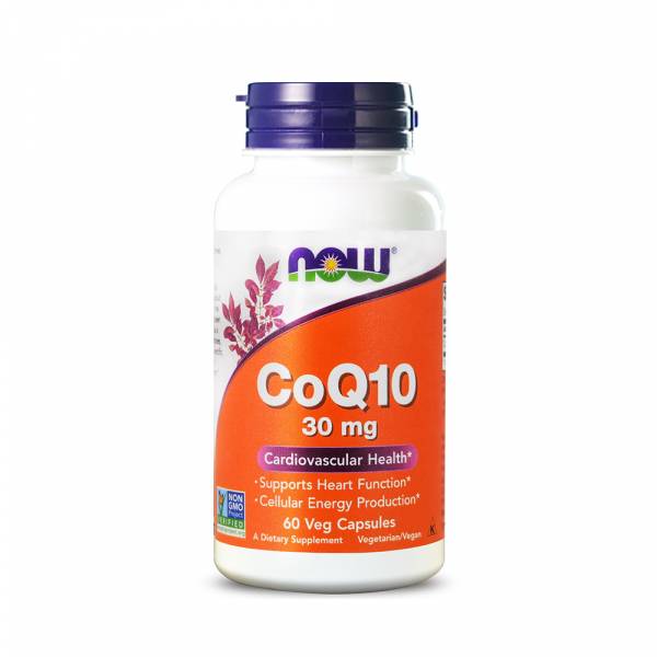 6折-NOW健而婷 精純CoQ10膠囊食品 (60顆/瓶)【定格時光】 Q10,輔酶Q10