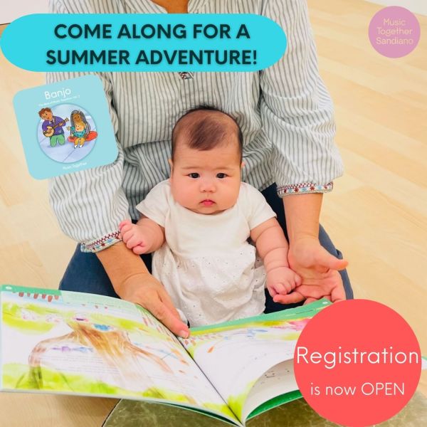 夏季星期二[混齡班] 8堂 | 適合0-5歲的孩子 | 一小二大陪同 | 9:30am & 10:30am Ms. Nina,  15:30pm by Ms. Maggie 