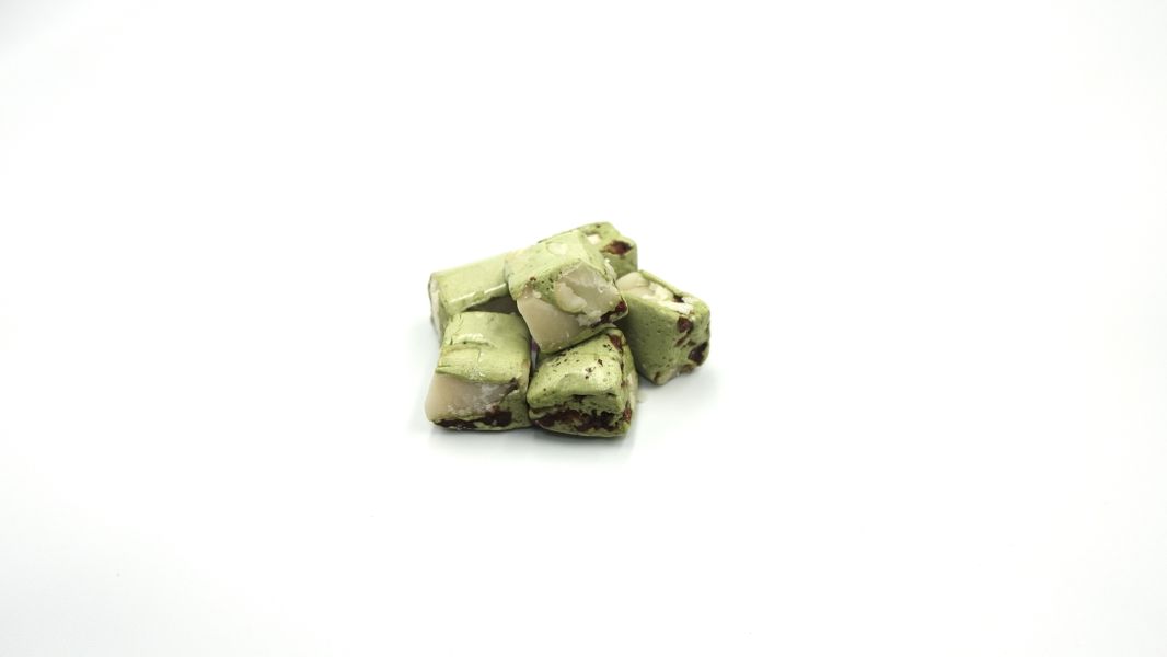 牛軋糖（抹茶優格草莓） 