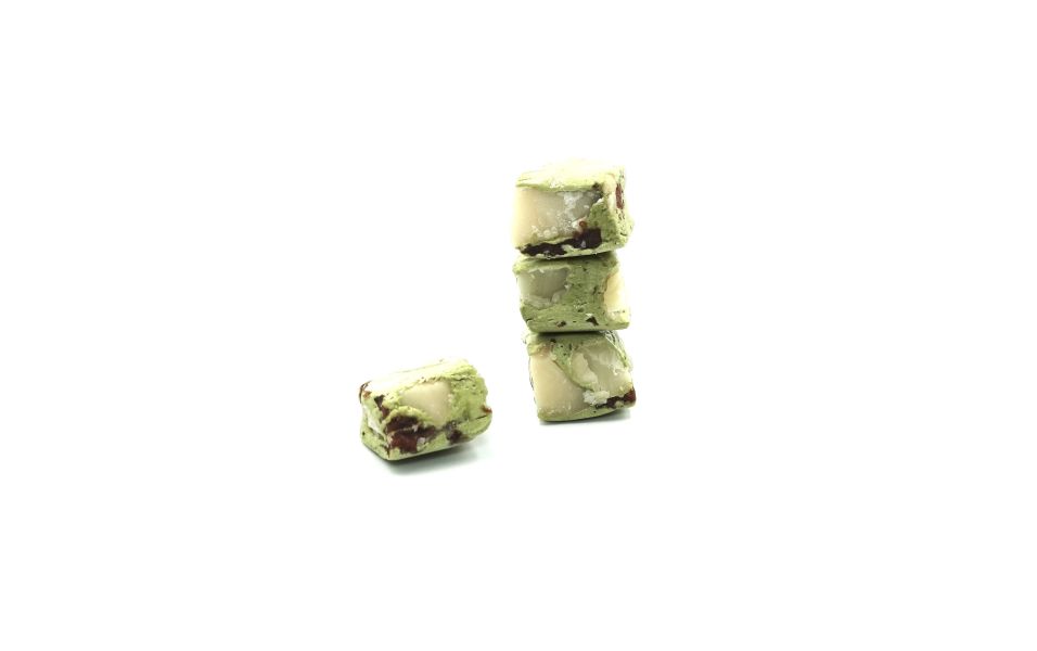 牛軋糖（抹茶優格草莓） 