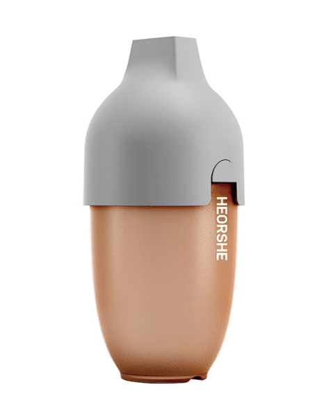 HEORSHE 寬口矽膠仿母乳奶瓶 240ml 