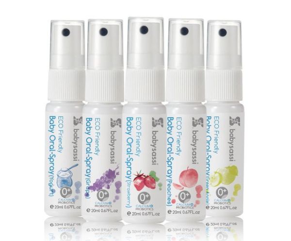 babysassi 誰是寶貝 兒童口腔噴護劑加鈣益生菌20ml 