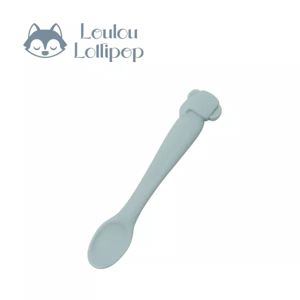 Loulou Lollipop 動物造型 矽膠餵食湯匙 