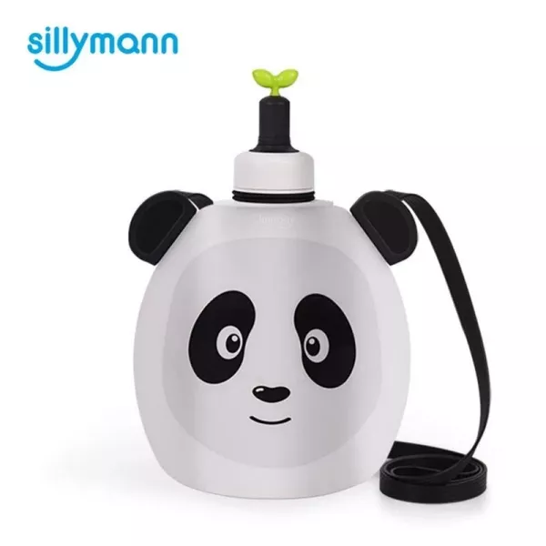 韓國sillymann 100%鉑金矽膠水袋350ml (貓熊/小豬) 