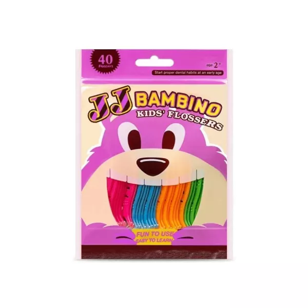 JJ BAMBINO造型兒童牙線棒(多款可選) 
