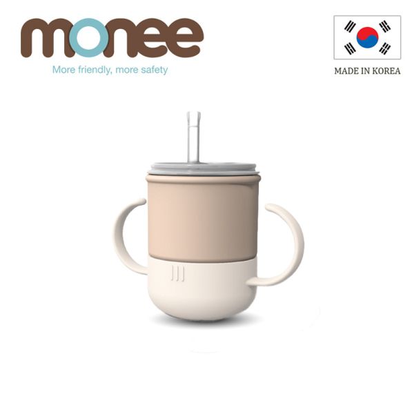 Monee 100%白金矽膠學習水杯/水杯配件 