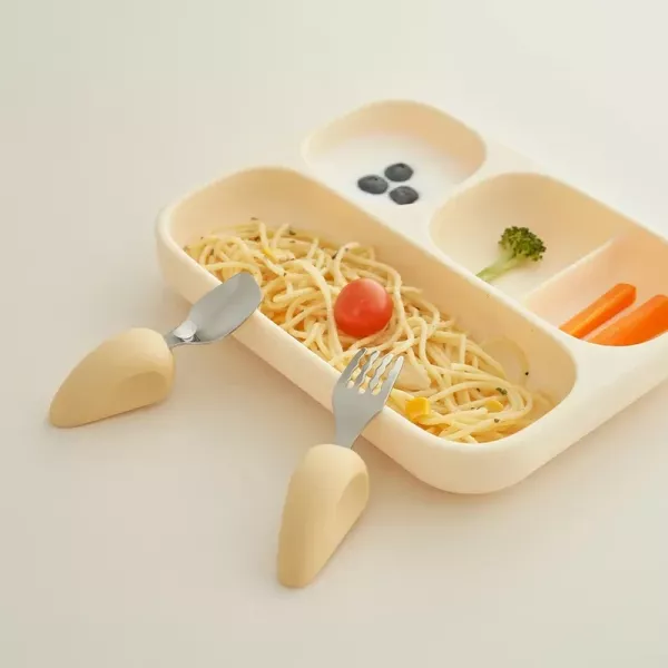 MOYUUM 韓國 304不鏽鋼愛心湯叉組 