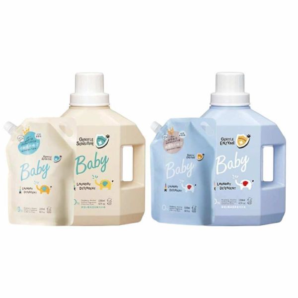 酷咕鴨 清除新冠&腸病毒洗衣精 罐裝1200ml/補充包1100ml(特調寶寶香/特調鼠尾草) 