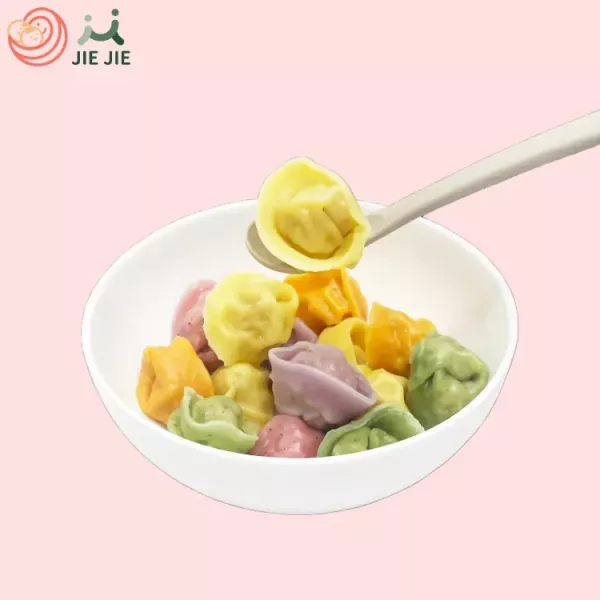 捷捷 寶寶副食品2-D 後元彩虹水餃(14M+) 