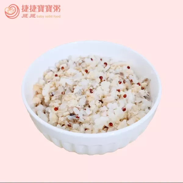 捷捷 寶寶副食品2-S3 白醬魚片燉飯(180g*2盒) 