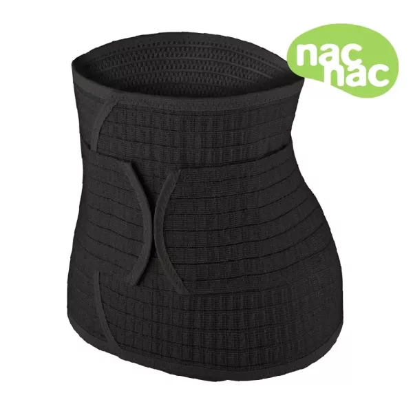 nac nac 醫療用束腹帶(黑/膚) 