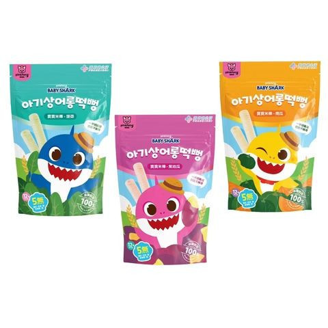 碰碰狐鯊魚寶寶米棒 12M+ 