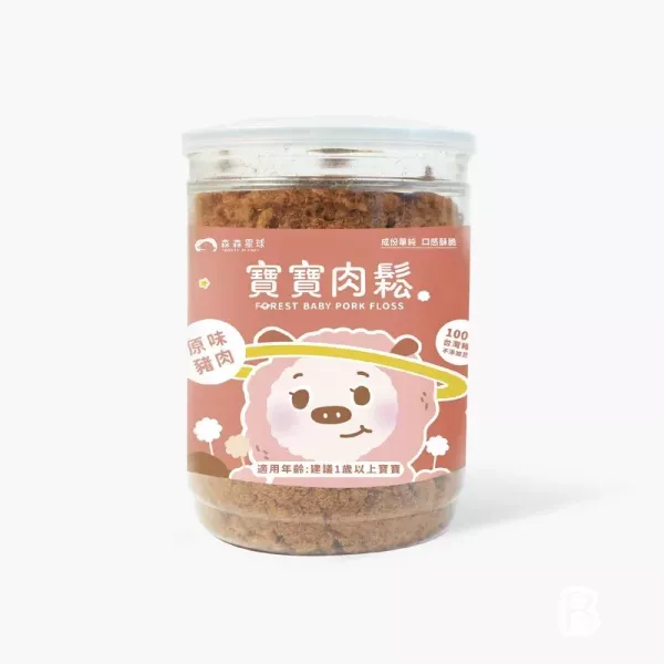 森森星球 寶寶肉鬆(原味/海苔肉鬆) 120g/罐 1Y+ 