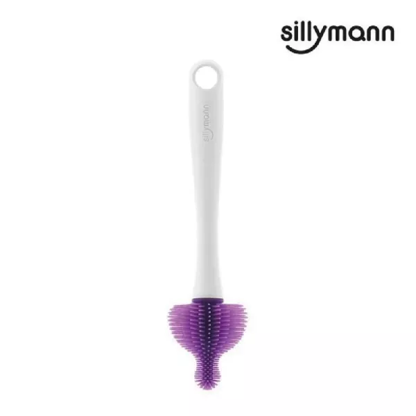 韓國sillymann 鉑金矽膠奶嘴刷 