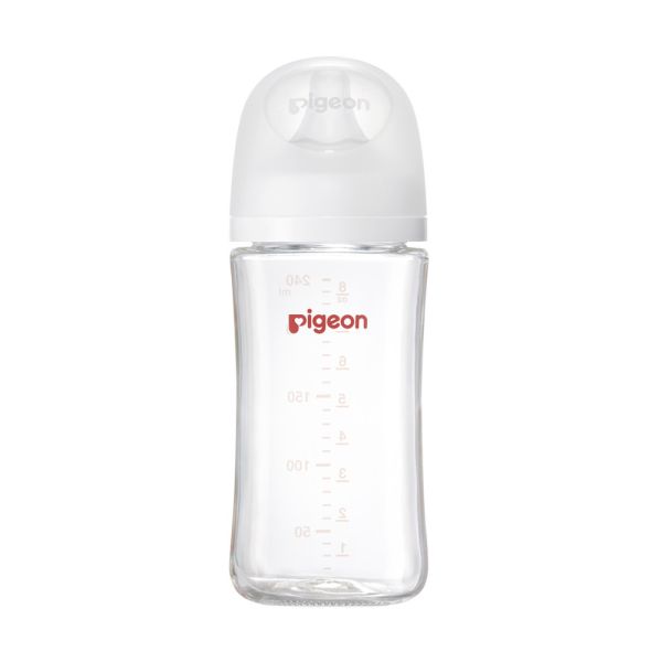 貝親 第三代母乳實感玻璃奶瓶160ml/240ml純淨白 