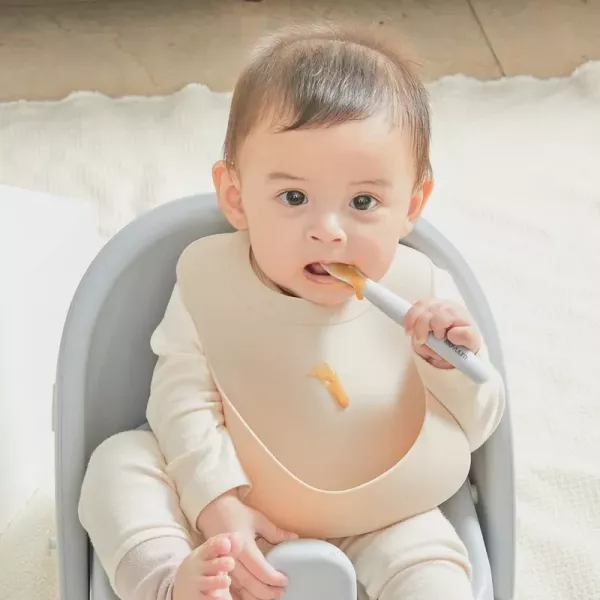 MOYUUM 韓國 白金矽膠兒童湯匙 2入/組 