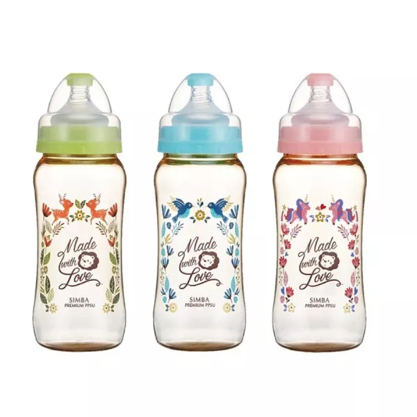 小獅王辛巴 桃樂絲PPSU寬口奶瓶 寬口奶瓶系列奶瓶200ml/270ml/360ml(三色可選) 