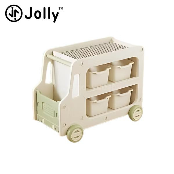 預購 Jolly 巴士造型收納架 