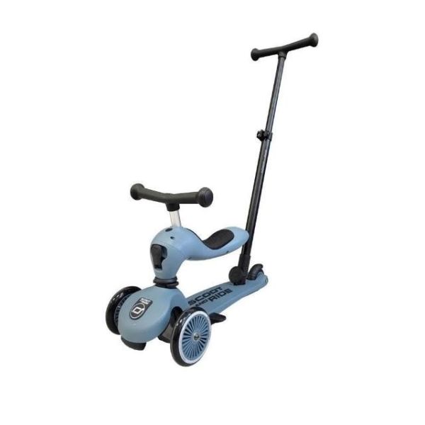 奧地利 Scoot & Ride Highwaykick 1 Push and Go 2合1滑步滑板車*宅配含運 