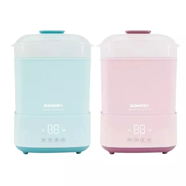 KIDMORY 智能高效消毒烘乾鍋 KM-358 贈矽膠奶瓶刷3件組 