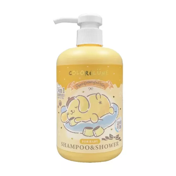 ColoréLunex 綵悅 三麗鷗布丁狗溫和3in1洗髮沐浴露500ml 