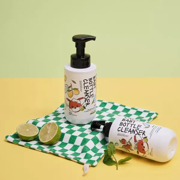 MOTHER-K LALAPOPO 草本極淨蔬果奶瓶清潔劑罐裝500ml/補充包400ml 