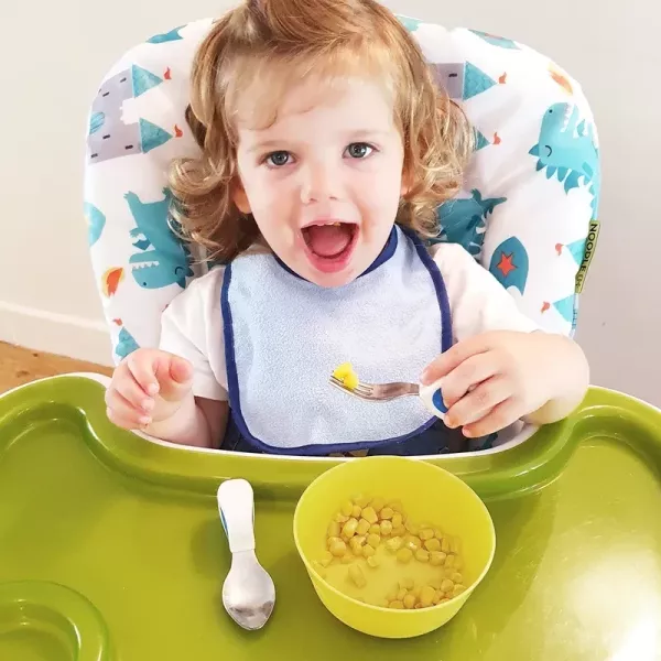 doddl 英國人體工學嬰幼兒學習餐具2件組 