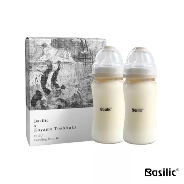 預購 貝喜力克 PPSU防脹氣寬口奶瓶 #存在主義(240ml/2入) 