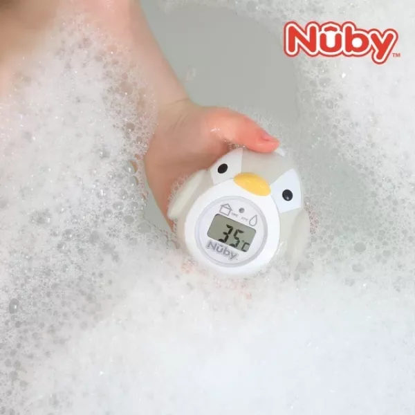Nuby 企鵝造型兩用溫度計 