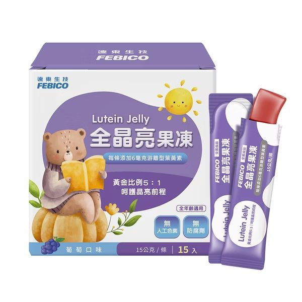 全晶亮果凍 15g/條/15條/盒 