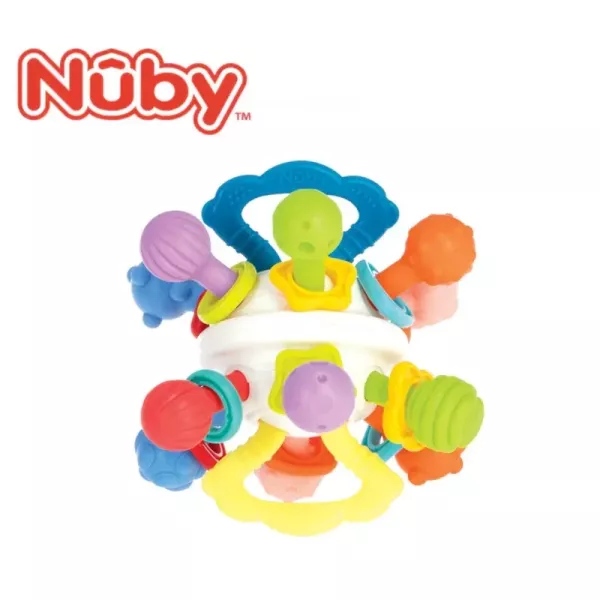 Nuby 扭扭觸覺球固齒玩具 