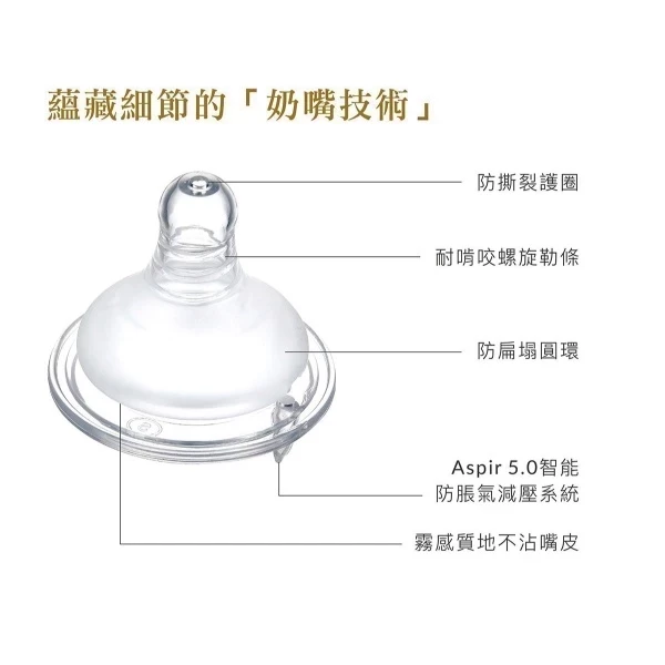 小獅王蘿蔓晶鑽寬口葫蘆玻璃奶瓶270ml 