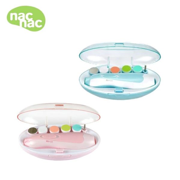 nac nac 電動指甲修磨機(親子適用) 粉/藍 