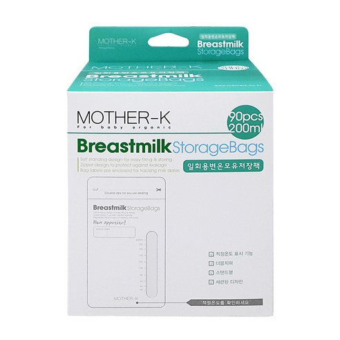 MOTHER-K 溫感母乳袋 200ml(30入/90入) 