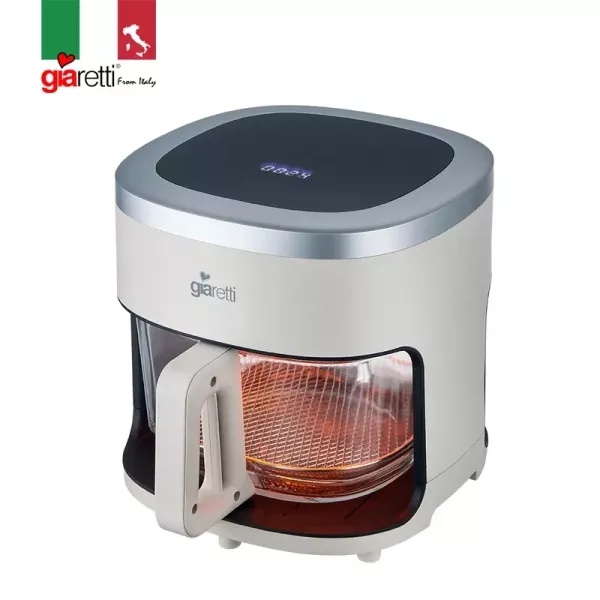 【義大利Giaretti 珈樂堤】 4.5L玻璃氣炸鍋(GT-A4G) 