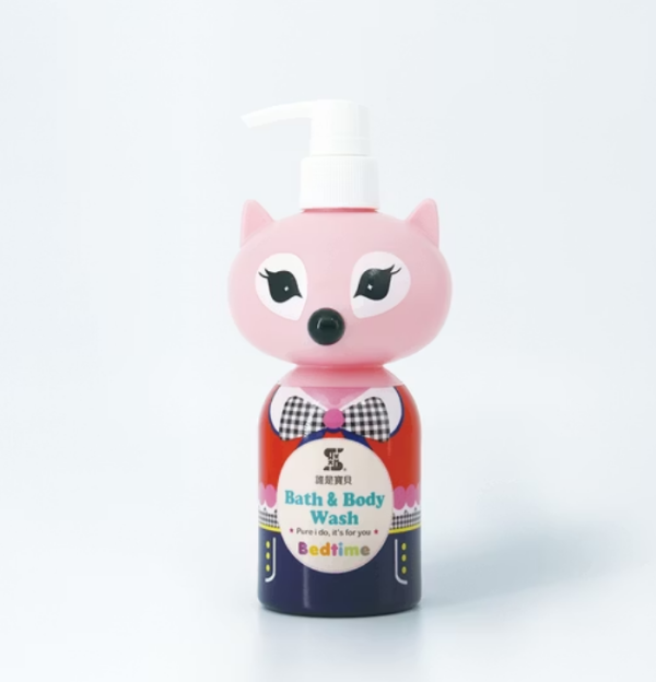 babysassi 誰是寶貝 狐狸兒童沐浴精700ml 