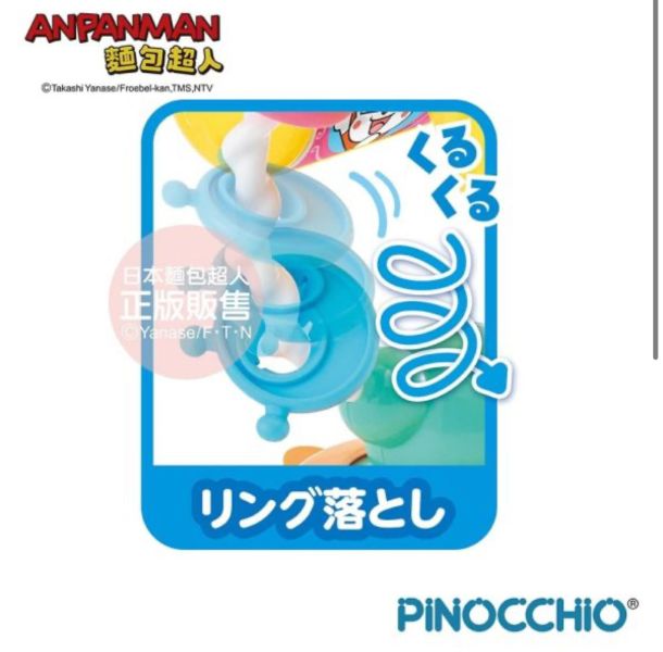 麵包超人 手指發展旋轉摩天輪 