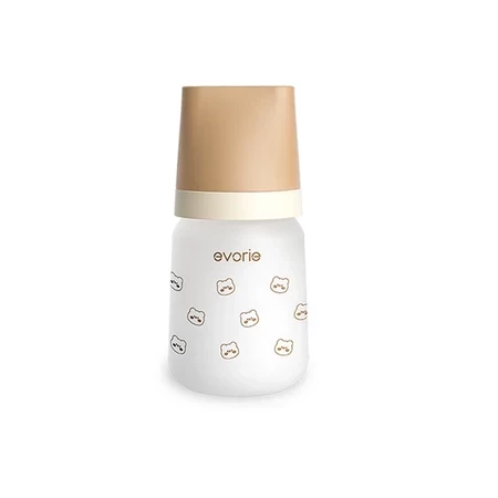 evorie矽膠護層玻璃寬口徑奶瓶 160ml/240ml 