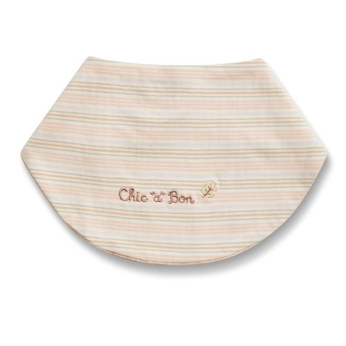 Chic“a”Bon 有機棉三角圍兜-2入 