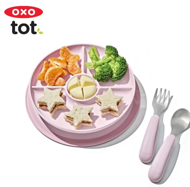 OXO tot 好吸力分隔餐盤(6M+) 