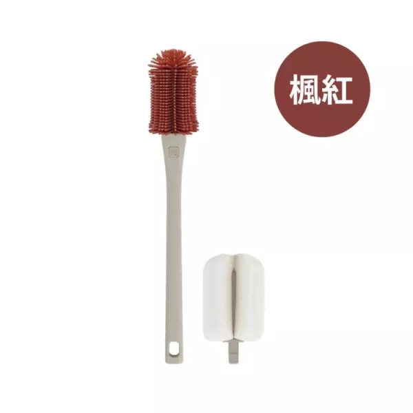 Mother-K 極簡奶瓶水杯矽膠海綿刷雙享組 