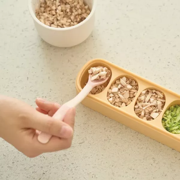 MOYUUM 韓國 雙層密封白金矽膠副食品分裝盒(多款可選) 