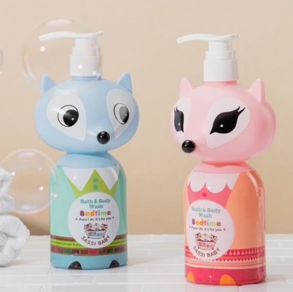 babysassi 誰是寶貝 狐狸兒童沐浴精700ml 