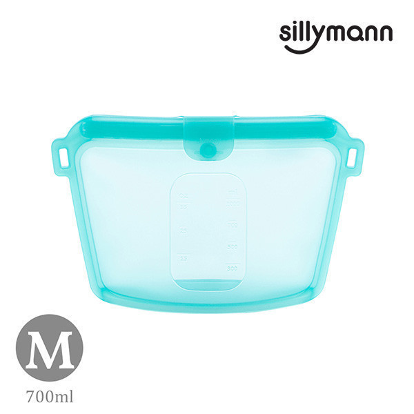韓國sillymann 100%鉑金矽膠密封袋 700ml 