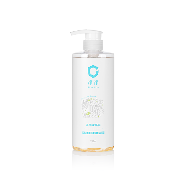 淨淨 濃縮家事皂700ml/泡沫噴瓶 