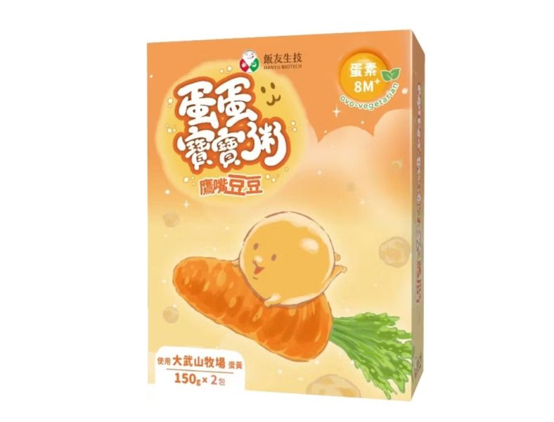 飯友 蛋蛋粥150g*2包/盒 8M+ 